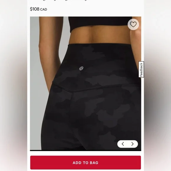 Lululemon High Rise Crop 23” - Picture 9 of 9